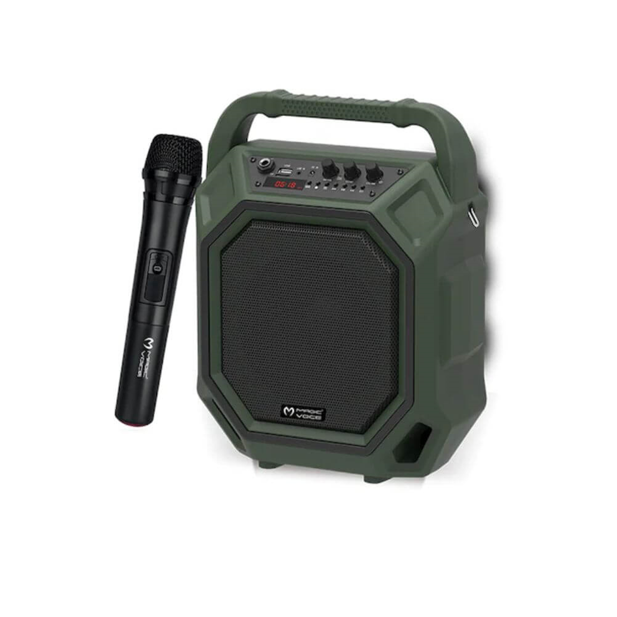 Merter ElektronikTaşınabilir Mevlüt AnfisiMagicvoice MV-10175AE Kablosuz El Mikrofonlu USB-SD-BT Taşınabilir Seyyar Ses Sistemi