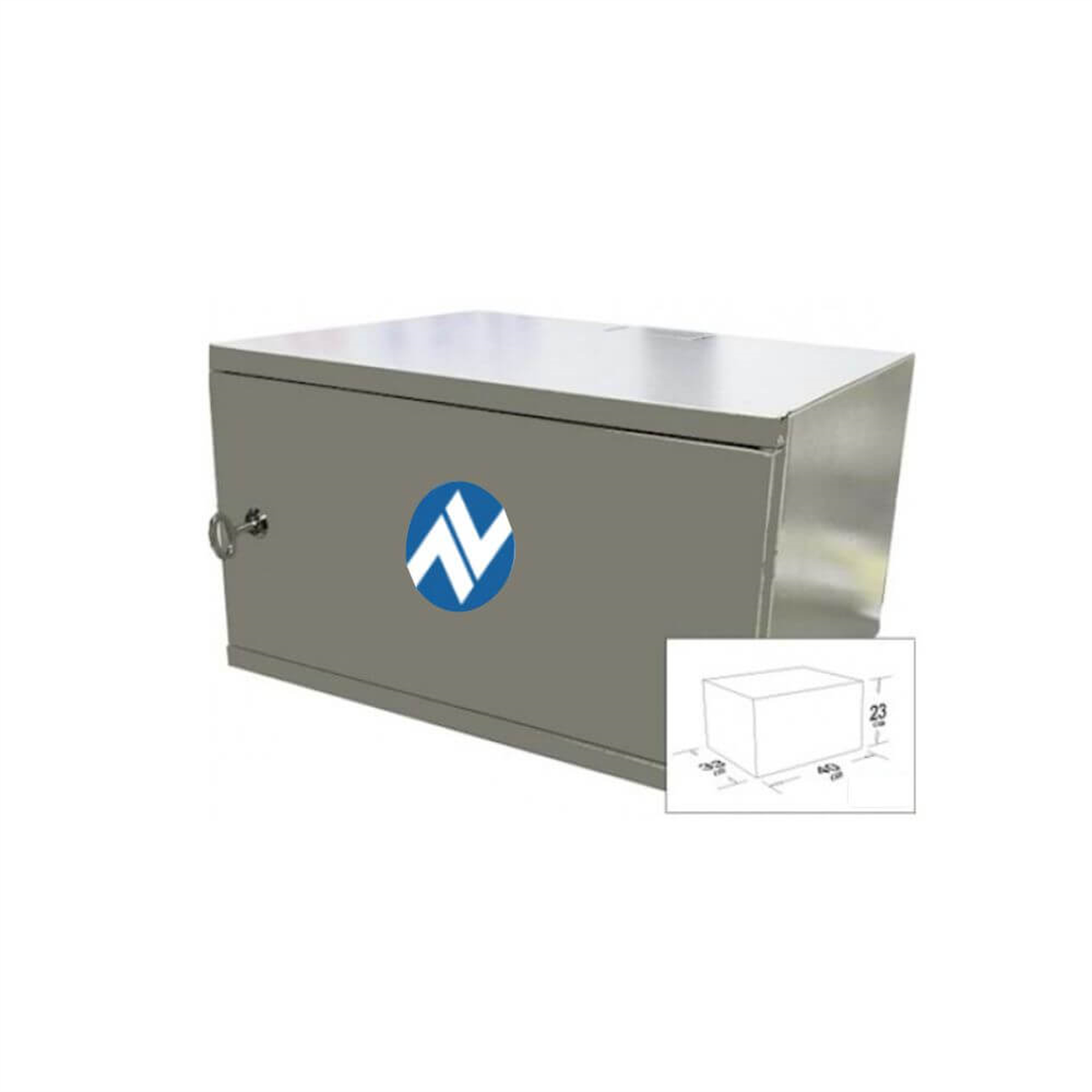 NovacomKabin ve DolaplarNovacom 4U Dvr Kabin B-649