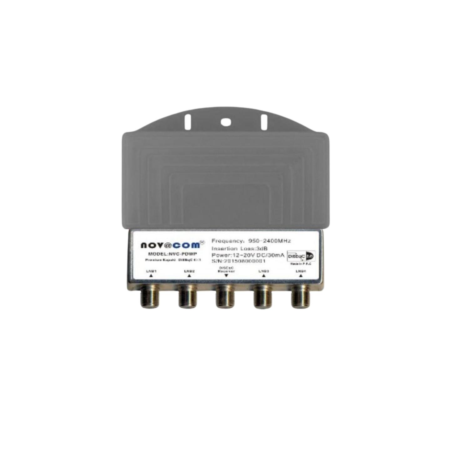 NovacomDiseqc SwitchNovacom 4x1 Premium Diseqc Kapaklı Switch