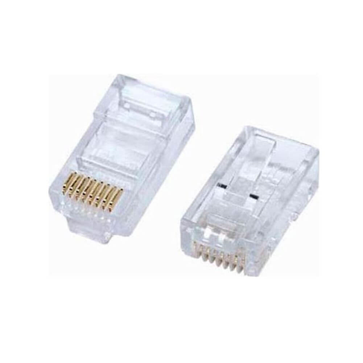 PowermasterNetwork Konnektör100 Adet - RJ45 Network Konnektör Jack 