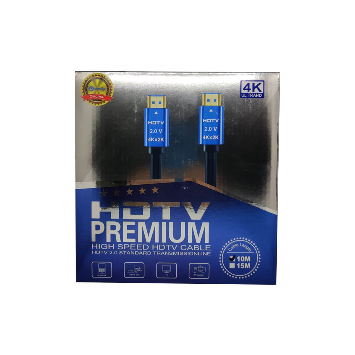 ProllyHdmı KablolarPROLLY PCV 3352 PREMİUM 4K 10MT HD KABLO