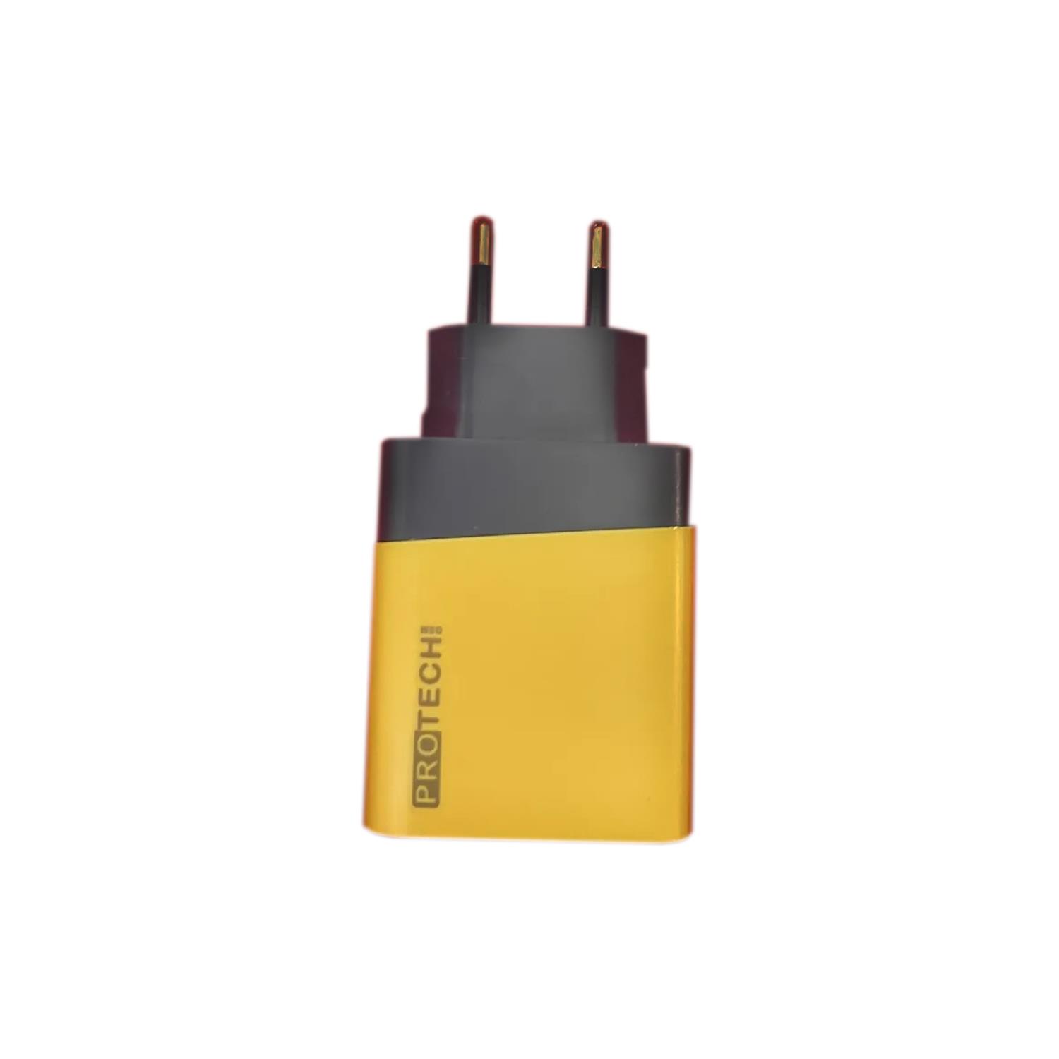 ProtechŞarj AdaptörleriProtech TypeC ve Usb 3.0 Hızlı Şarj Adaptörü