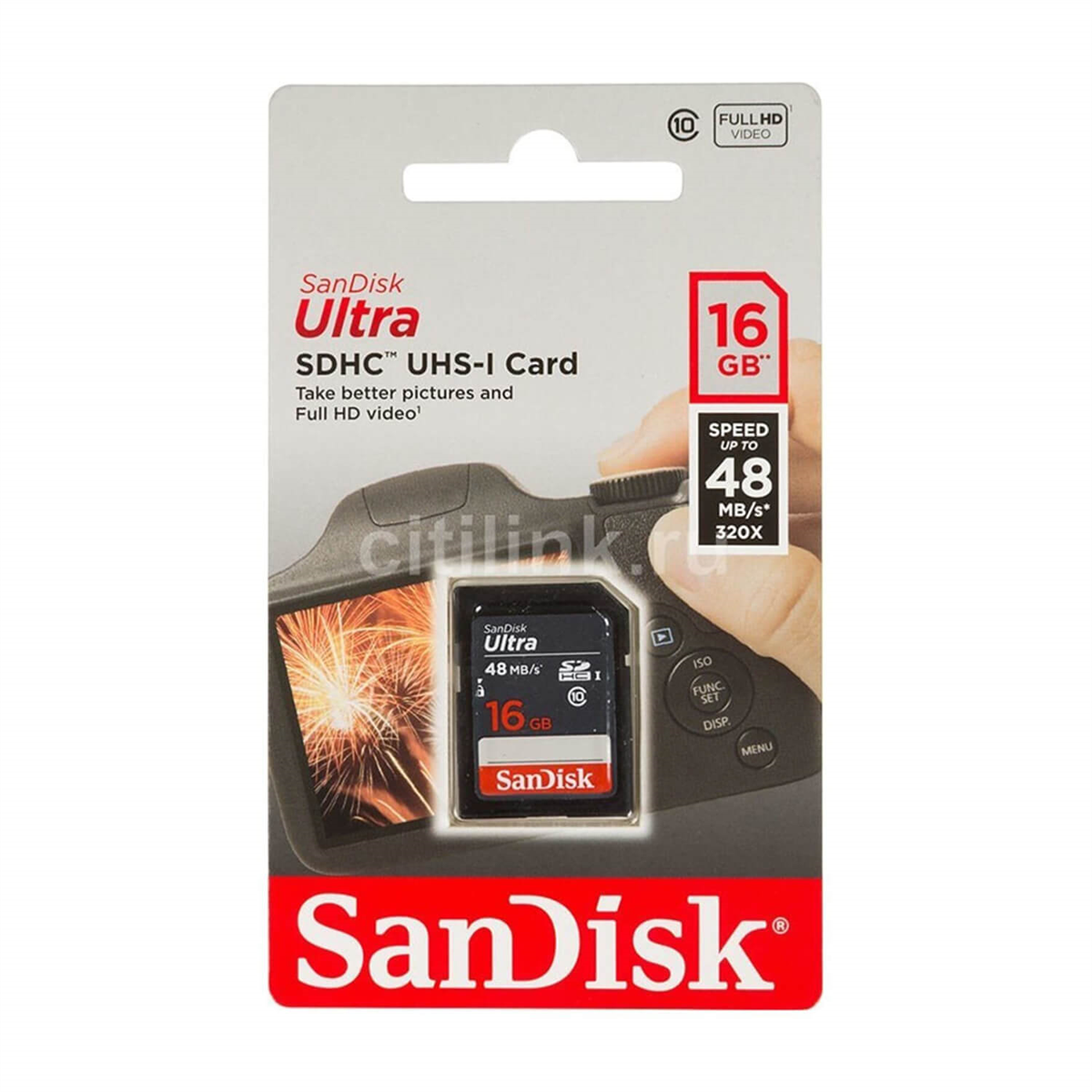SanDiskSD KartlarSanDisk Ultra 16 GB SD Kart