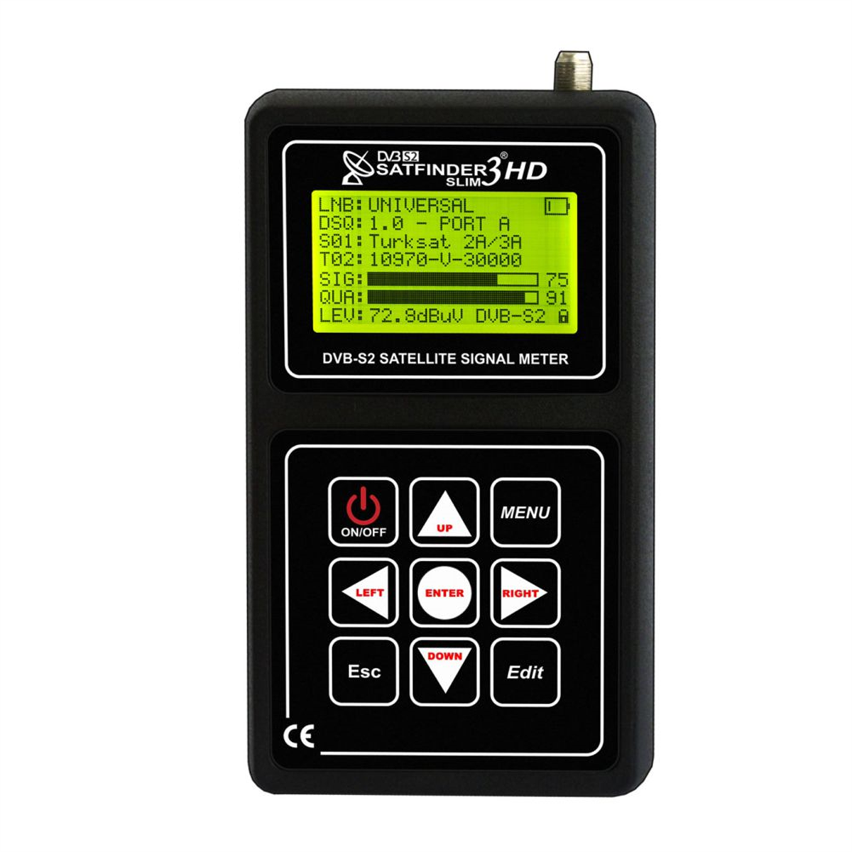 Satfinder 3 Hd Slim  DVB-S2 Tunerli Uydu Bulucu