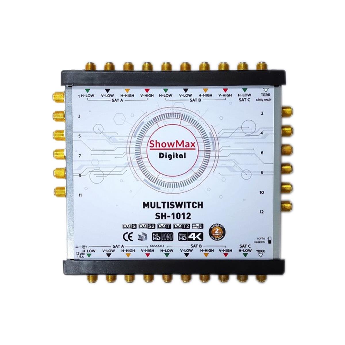 ShowmaxShowmax (Santral) MultiswitchShowmax Hybrid 10/12 Multiswitch Santral