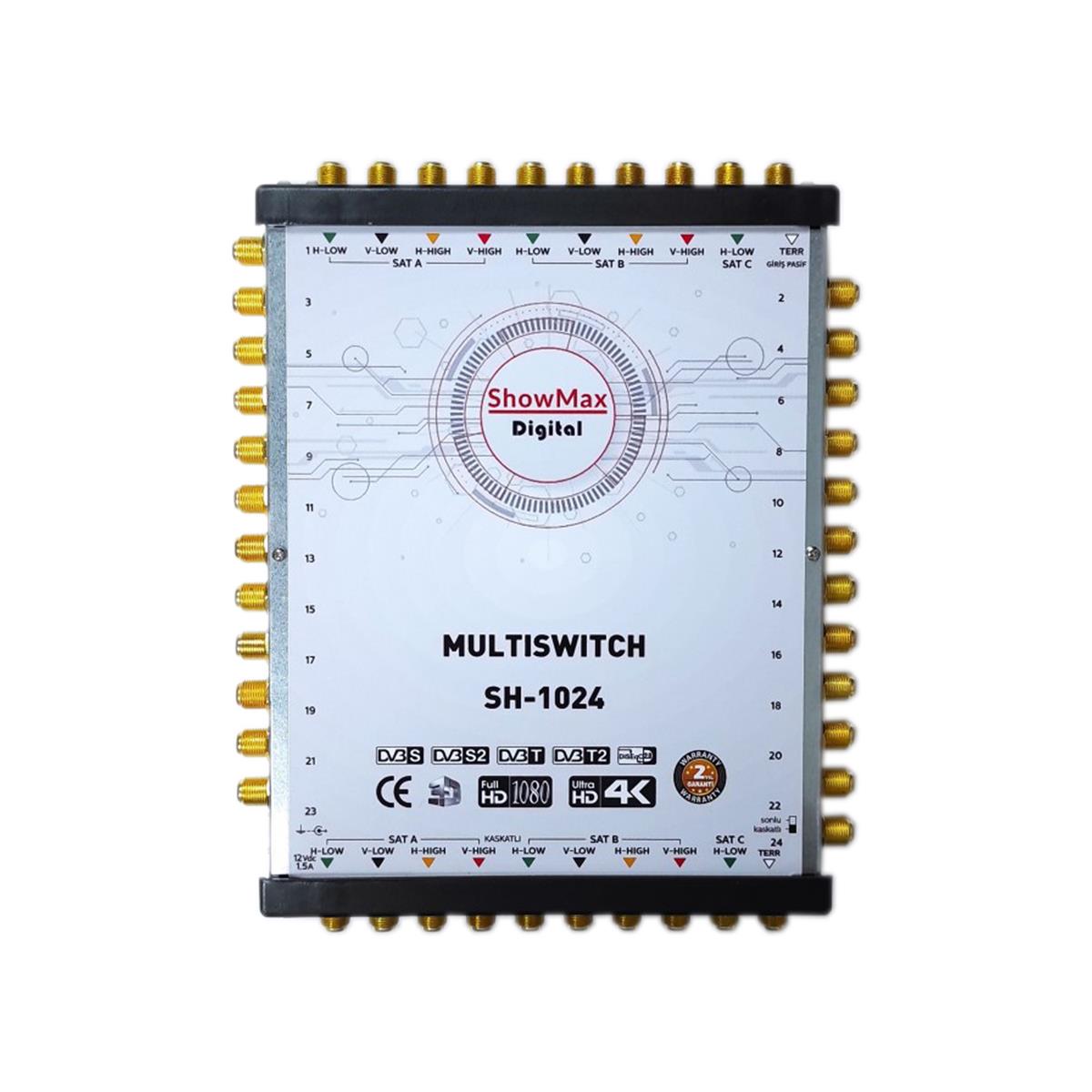 ShowmaxShowmax (Santral) MultiswitchShowmax Hybrid 10/24 Multiswitch Santral