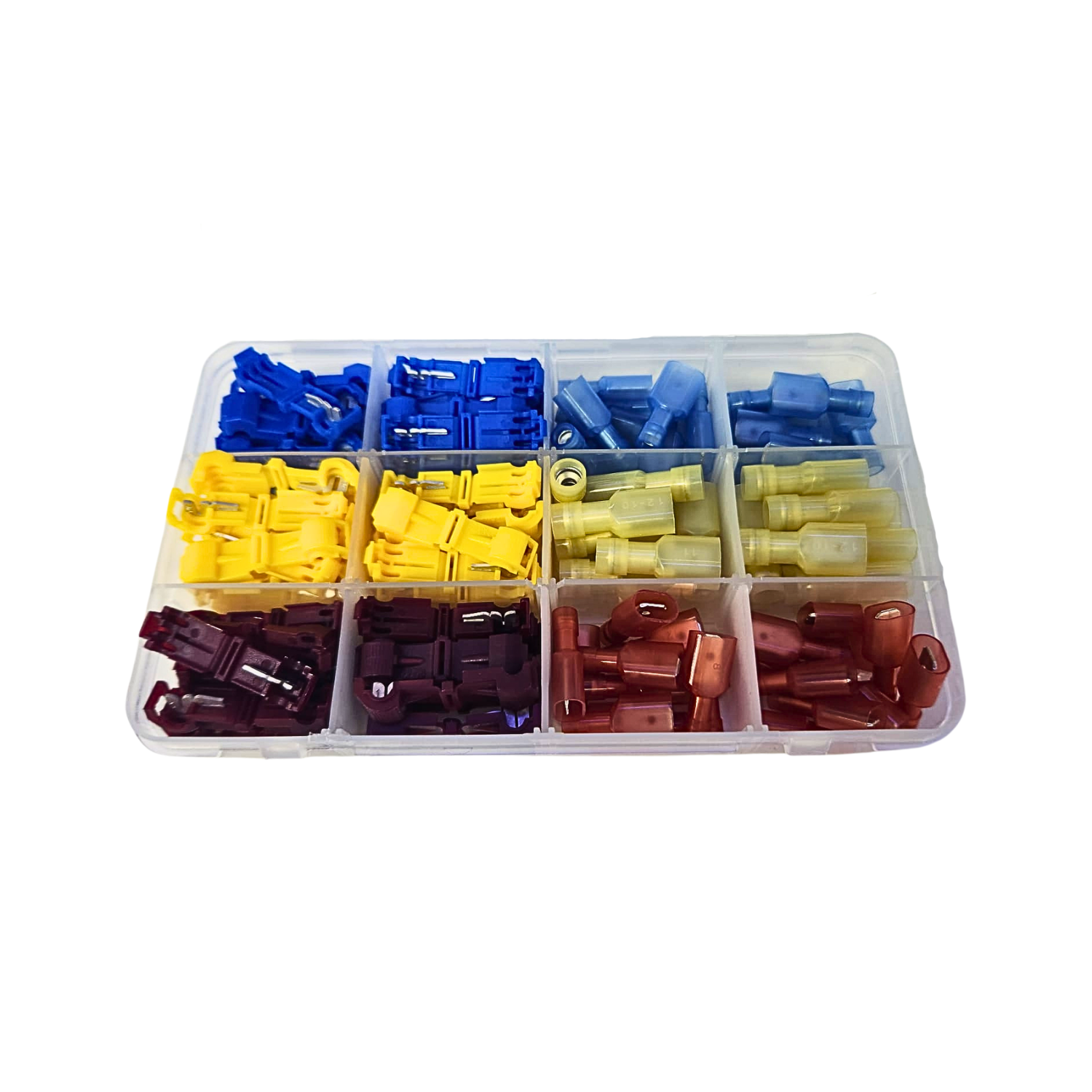 StrongerKablo Pabuç ÇeşitleriStronger 120 Parça İzoleli T Bağlantı Terminal Seti