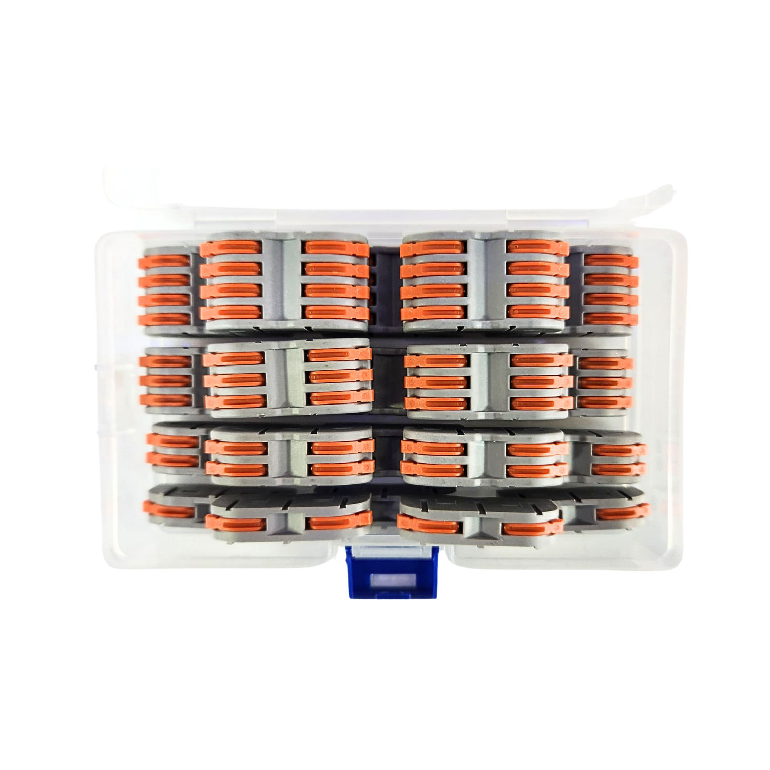 StrongerKlemensStronger 20 Parça Çift Yönlü Mandallı Wago Tipi Çok Amaçlı Buat Klemens Seti