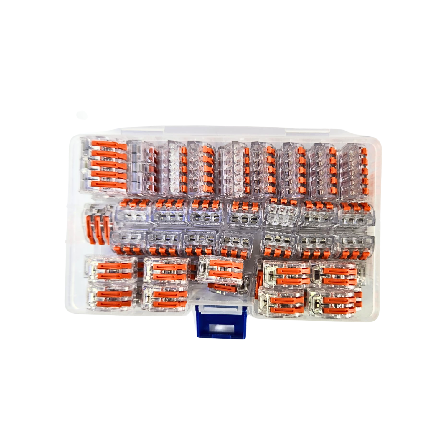 StrongerKlemensStronger 45 Parça Mandallı Wago Tipi Çok Amaçlı Buat Klemens Seti