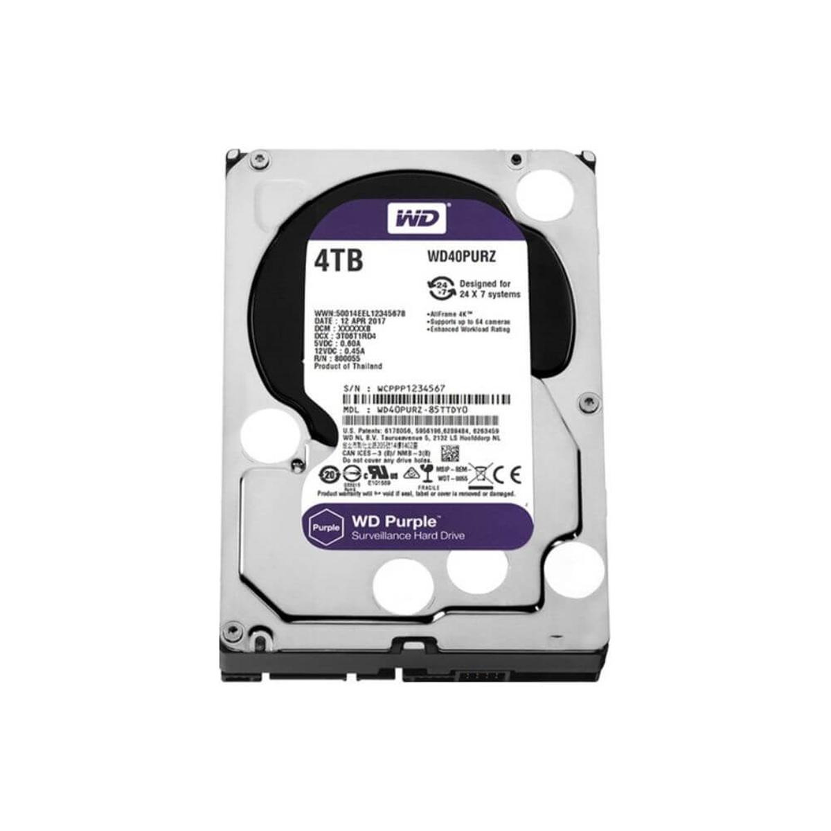 Western DigitalHard Disk (HDD)Western Digital 4 TB 3.5