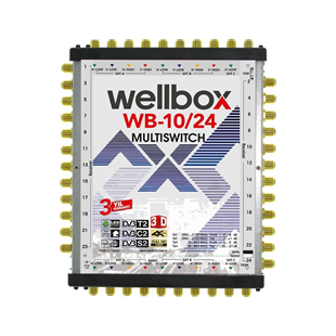 MultiboxWellbox (Santral) MultiswitchMultibox WB-10/24 Sonlu Kaskatlı Multiswitch