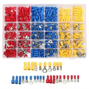 PowermasterKablo Pabuç ÇeşitleriPowerMaster PM-25982 Muhtelif Ölçülerde Kablo Pabuç (480 Parça)