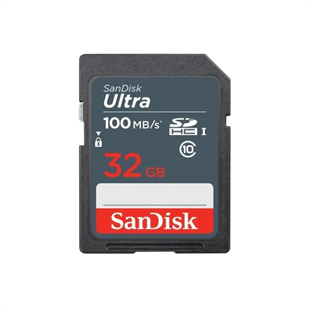SanDiskSD KartlarSandisk Ultra 32GB 100mb/s SDHC Hafıza Kartı