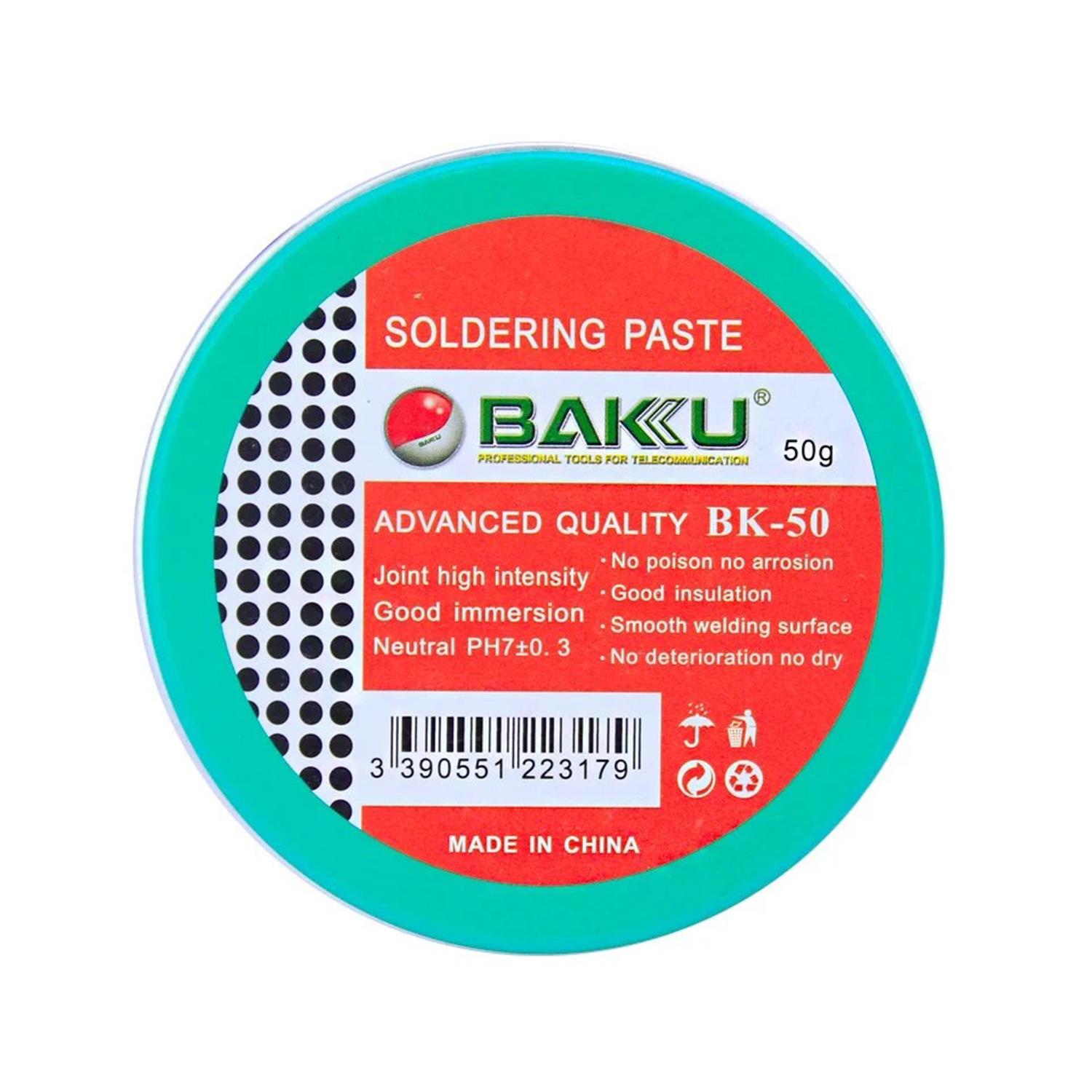 BakuLehim PastasıBaku BK-50 Lehim Pastası 50 Gr.