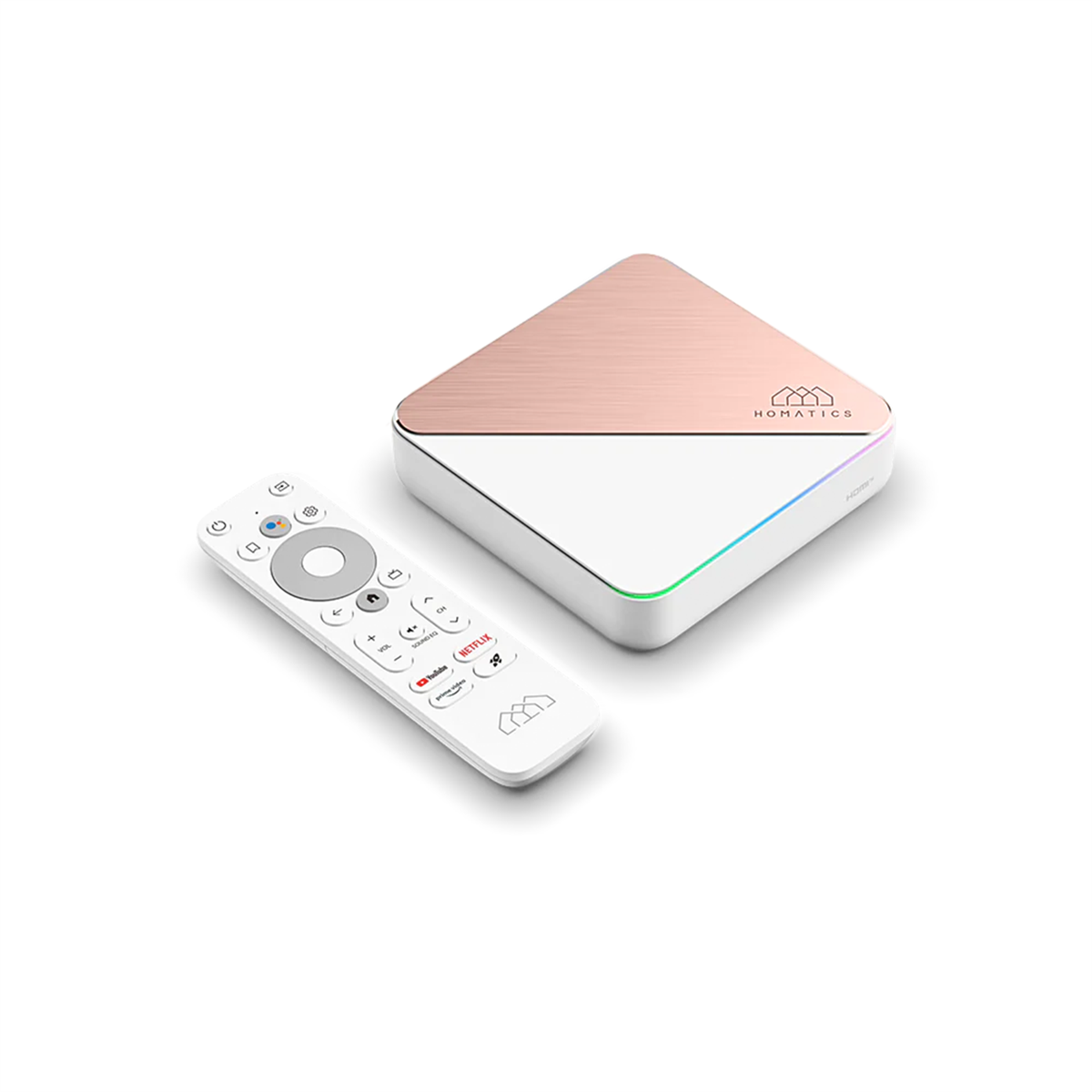 HomaticsAndroid Tv BoxHomatics Box R 4K Plus Rose Gold Orjinal Lisanslı Android Tv Box