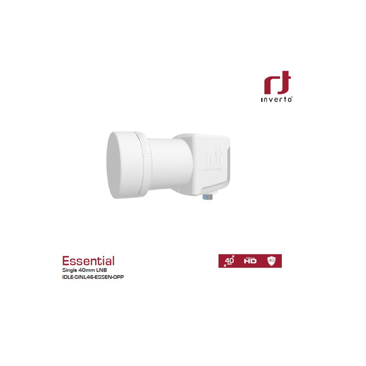 inverto Essential Single (Tek Çıkışlı) Ultra Hd Lnb