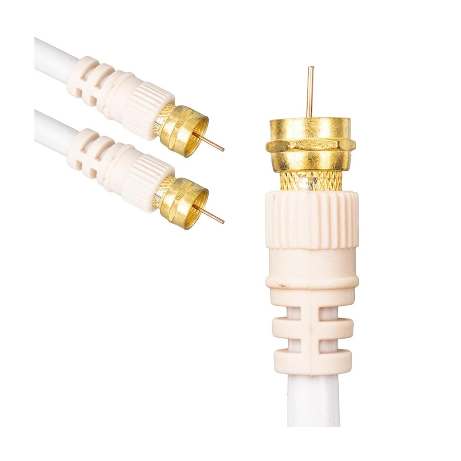 MagUydu Anten KablolarıMag 2 Metre F Konnektörlü Hazır Gold Kablo