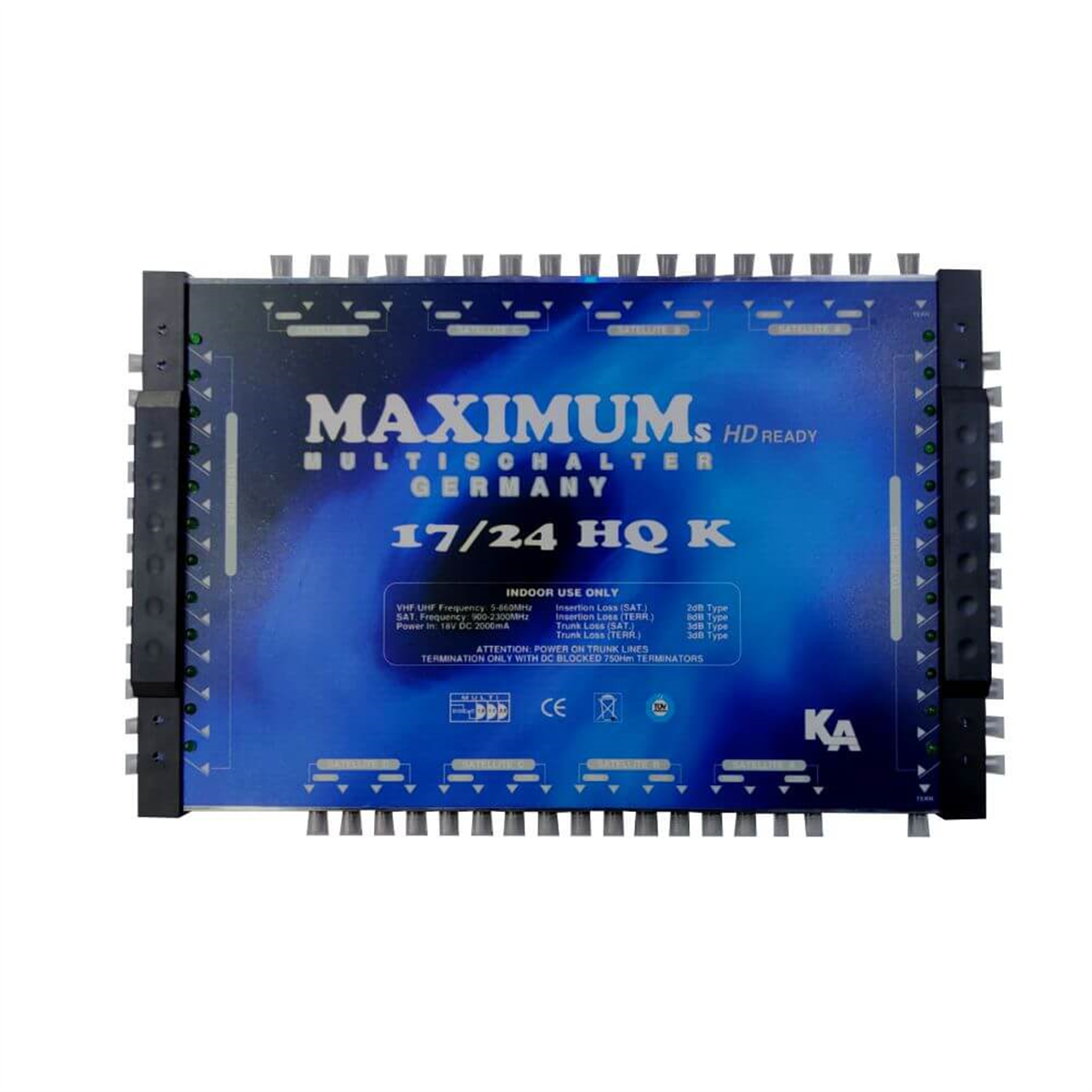 MaximumsMaximums MultiswitchMaximums Multischalter Germany 17/24HQ (Kaskatlı) Multiswitch Santral