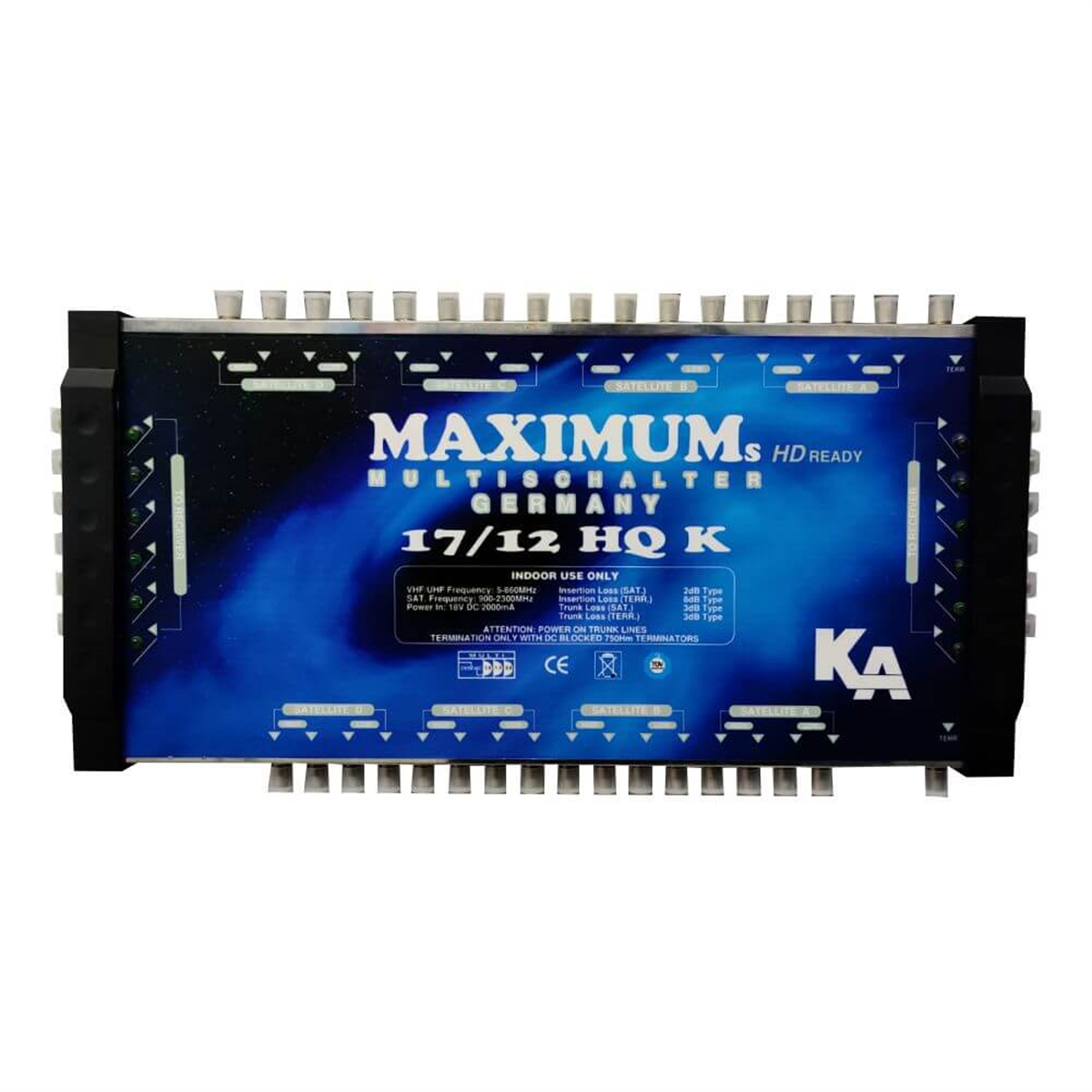MaximumsMaximums MultiswitchMaximums Multischalter Germany 17/12HQ (Kaskatlı) Multiswitch Santral