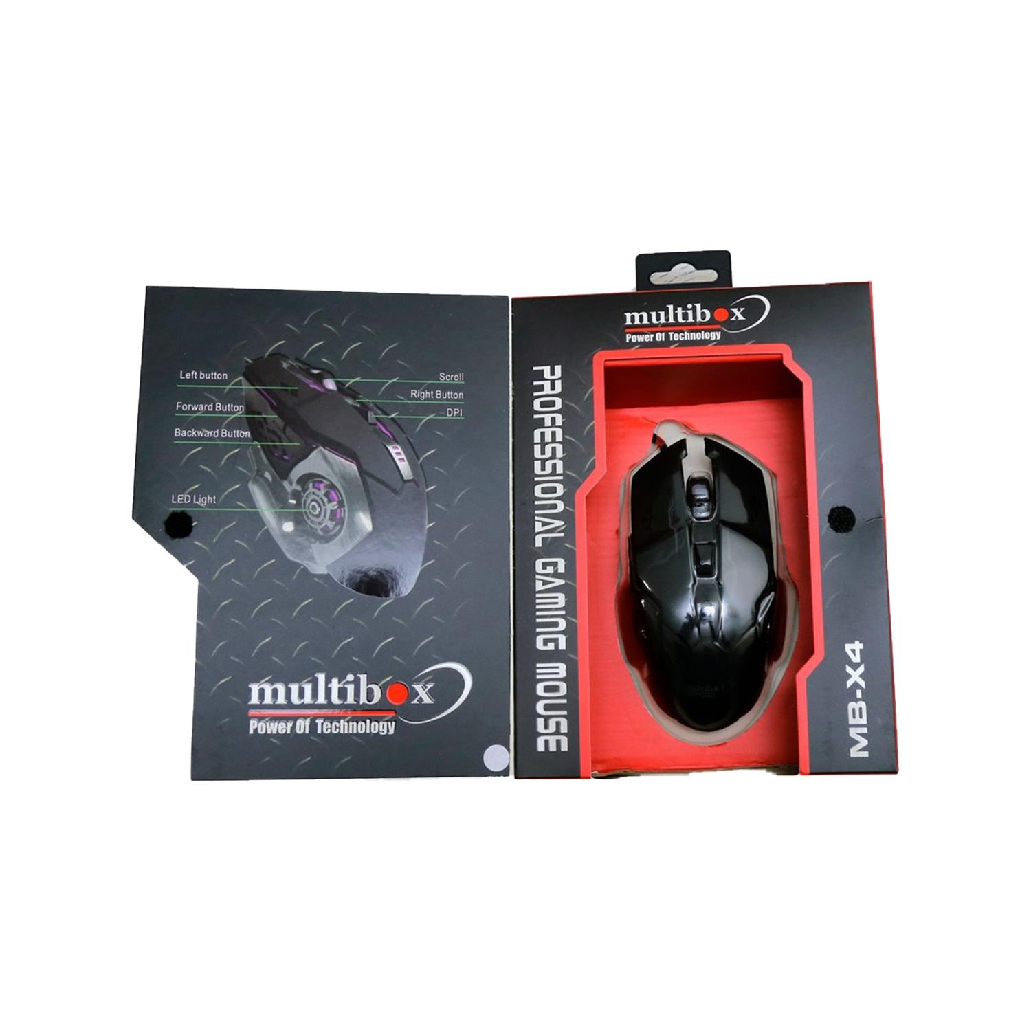 Multibox Power Multibox MB-X4 Gaming Oyuncu Mouse