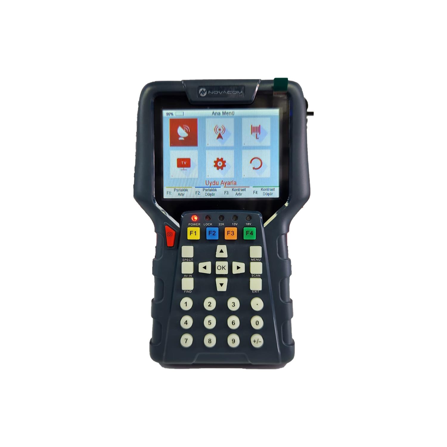 NovacomNovacom Uydu BulucuNovacom DRHD-STC10 Combo Signal Meter Uydu Bulucu