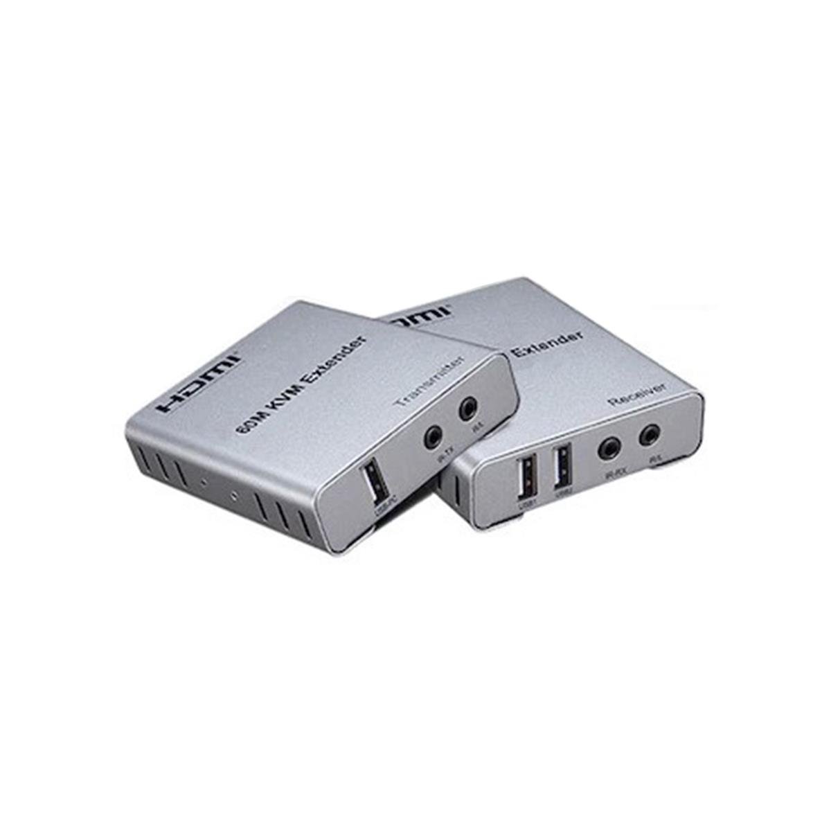 NovacomÇevirici ÜrünlerNovacom KVM 60 MT Ethernet Extender HDMI+USB