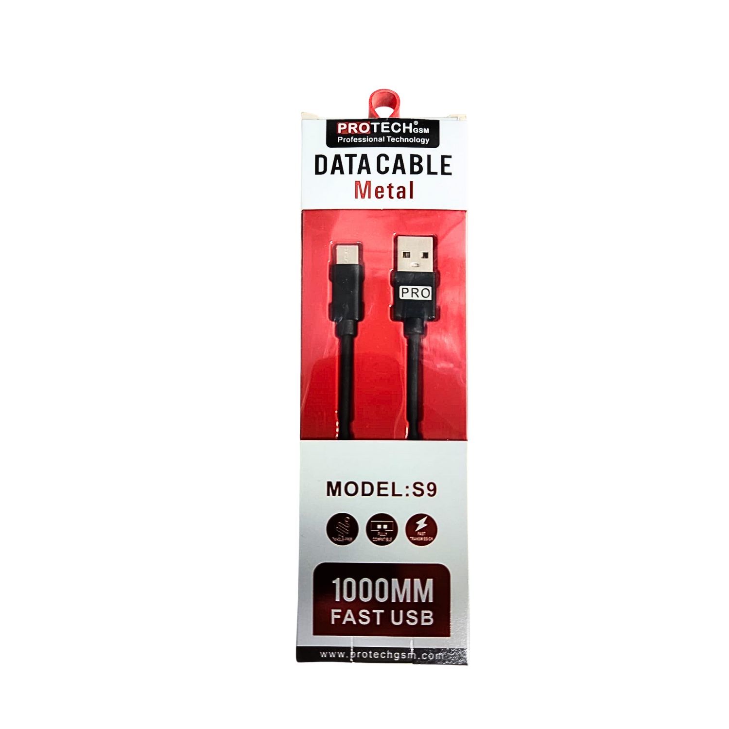 ProtechData (Şarj) KablolarıProtech TYPE-C to USB 9G 1 Metre Data Kablosu