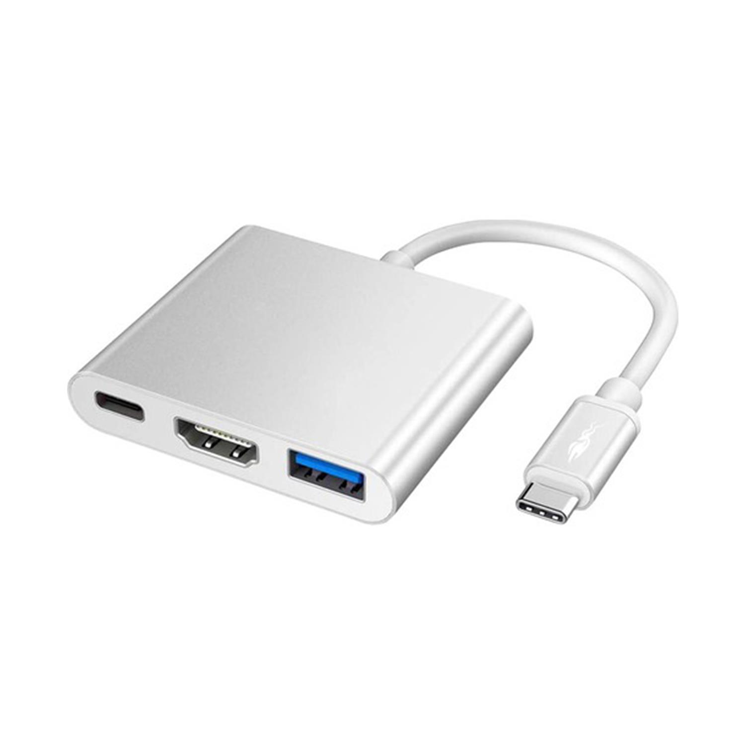 SatworldÇoklayıcılar Ve DağıtıcılarSatworld 4K Type-C to HDTV 3 in 1 Adaptör