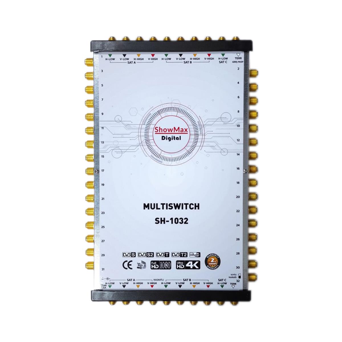 ShowmaxShowmax (Santral) MultiswitchShowmax Hybrid 10/32 Multiswitch Santral