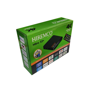 HiremcoAndroid Uydu AlıcılarıHiremco 4K UltraHD Nitro S2+ Android TV Box