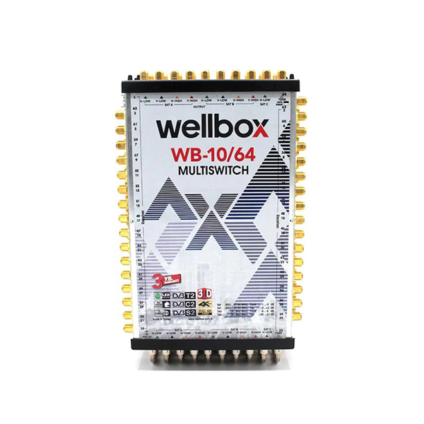 WellboxWellbox (Santral) MultiswitchWellbox WB-10/64 Sonlu Kaskatlı Multiswitch
