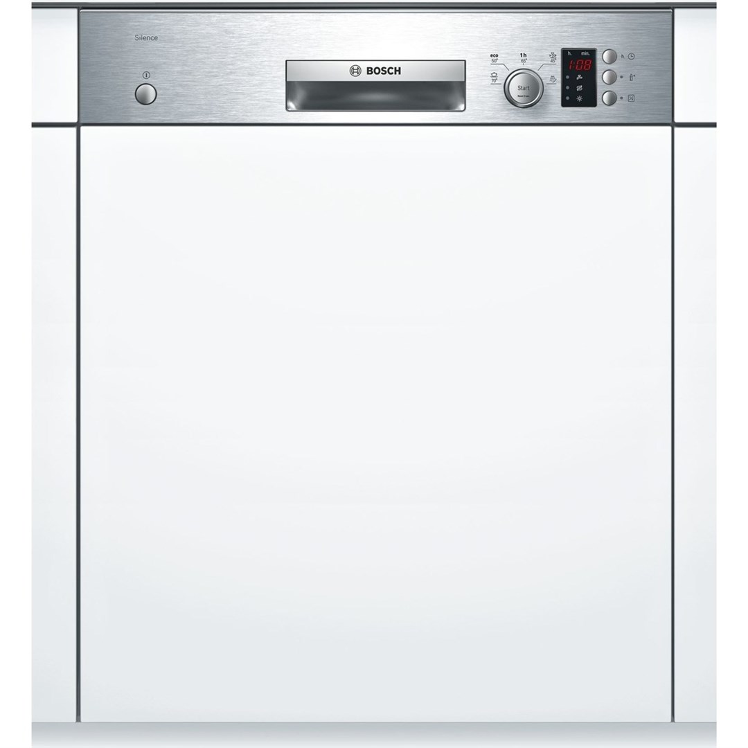 SMI25DS00T Bosch 5 PRG A+Enerji Sınıfı 52 dB Paslanmaz Çelik12 Lt 12 Kişilik Yarı Ankastre Bulaşık Makinesi