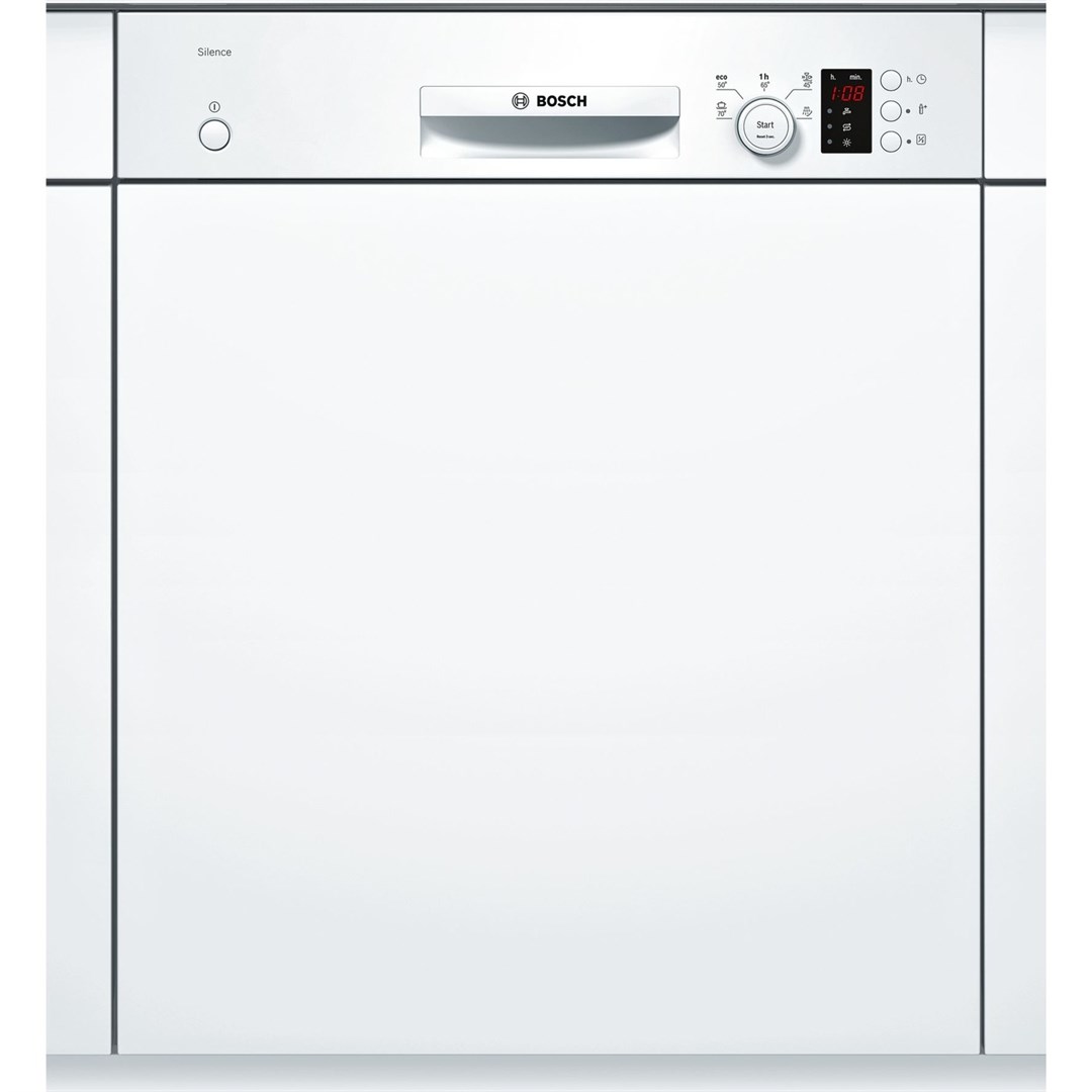 SMI25DW00T Bosch A+ 5 Programlı Beyaz Ankastre Bulaşık Makinesi