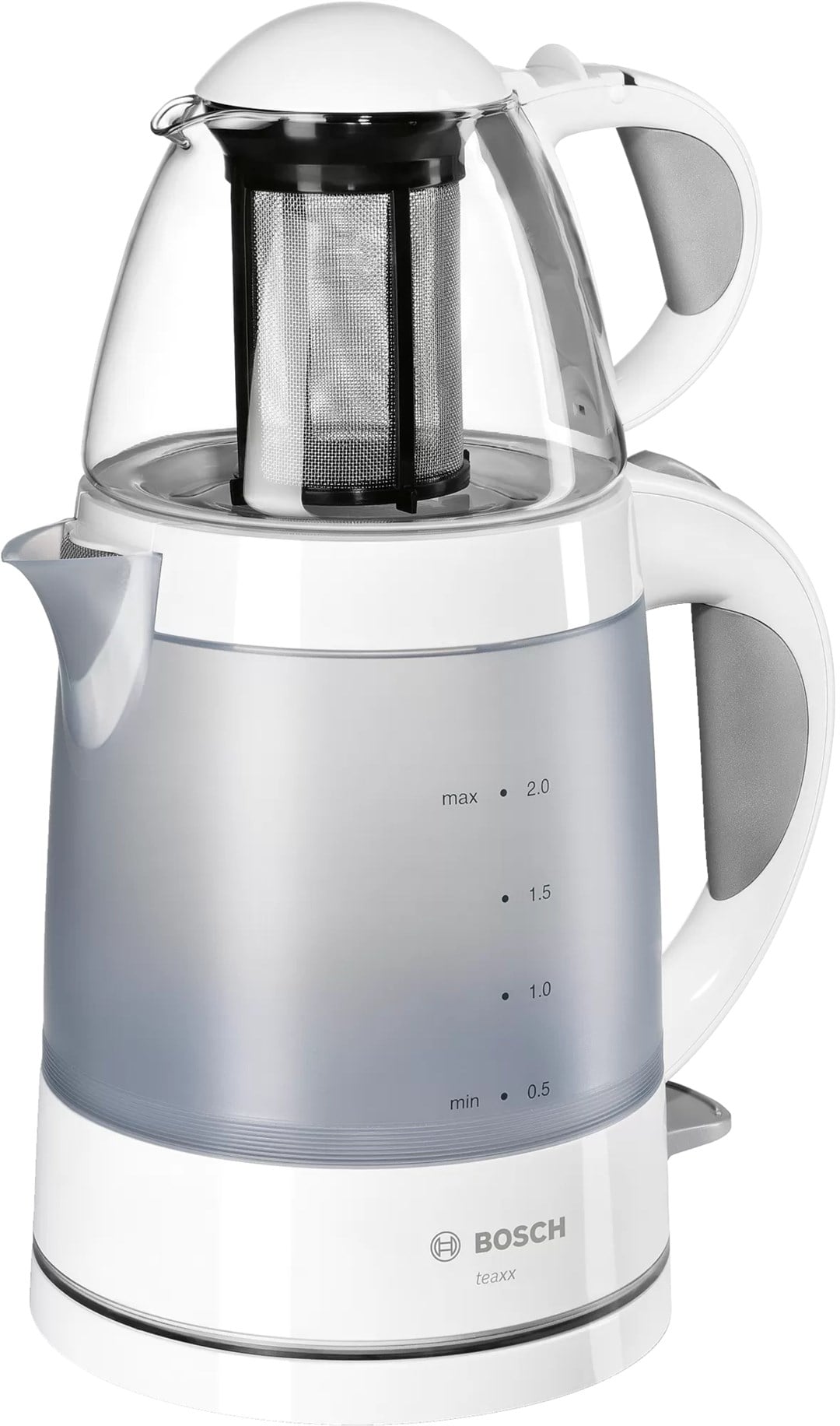 TTA2201 Bosch TTA2201 1785 W Cam Demlikli Çay Makinesi Beyaz