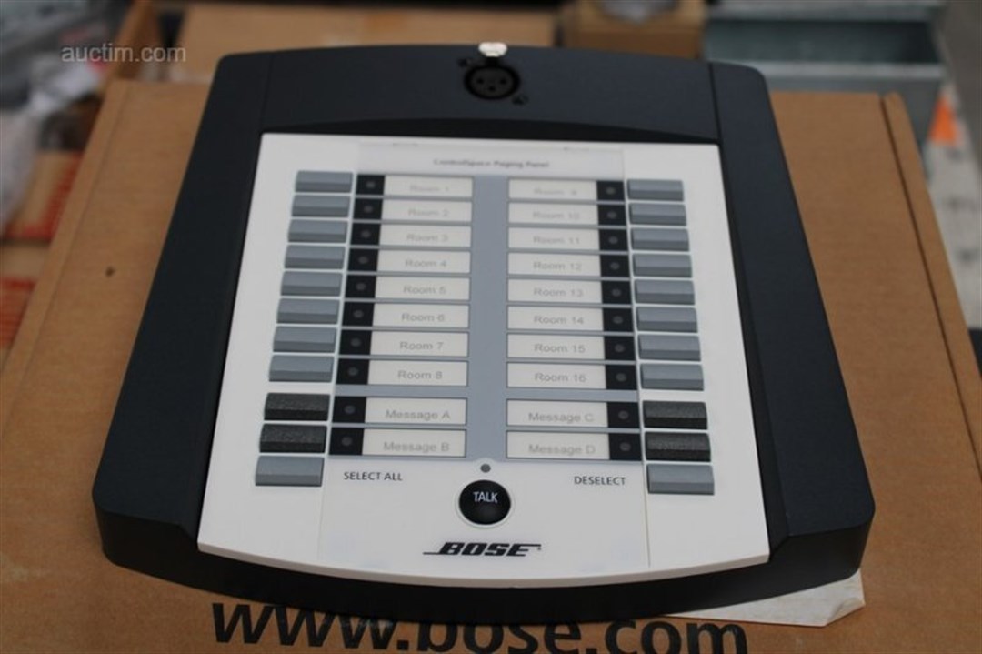 Bose® AMS-8 Paging Panel (without microphone)
