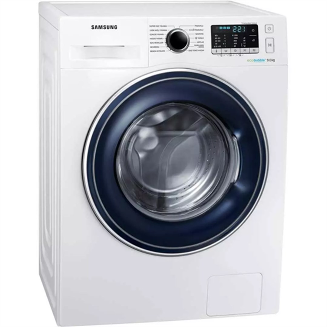 Samsung WW90J5355FW/AH A +++ Sınıfı 9 Kg Yıkama 1200 Devir Çamaşır Makinesi  Beyaz