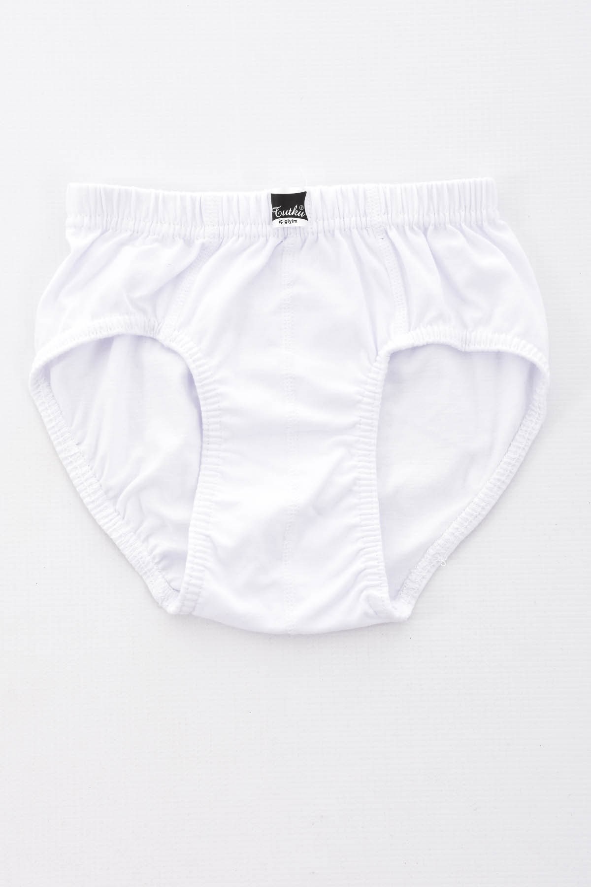6 Adet Erkek Çocuk 0131 Slip BEYAZ