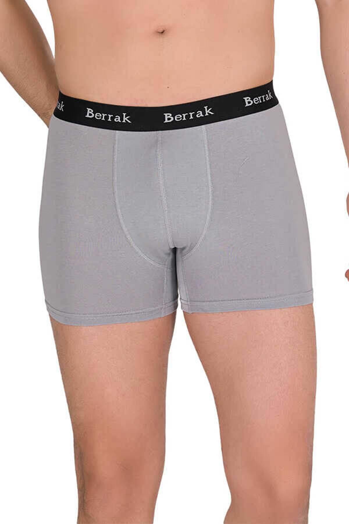 Erkek 440676 Modal Likralı Esnek Boxer GRİ