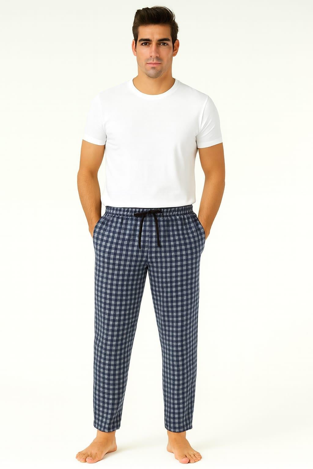 Erkek Desenli Cepli Süet Tek Alt MAVİ