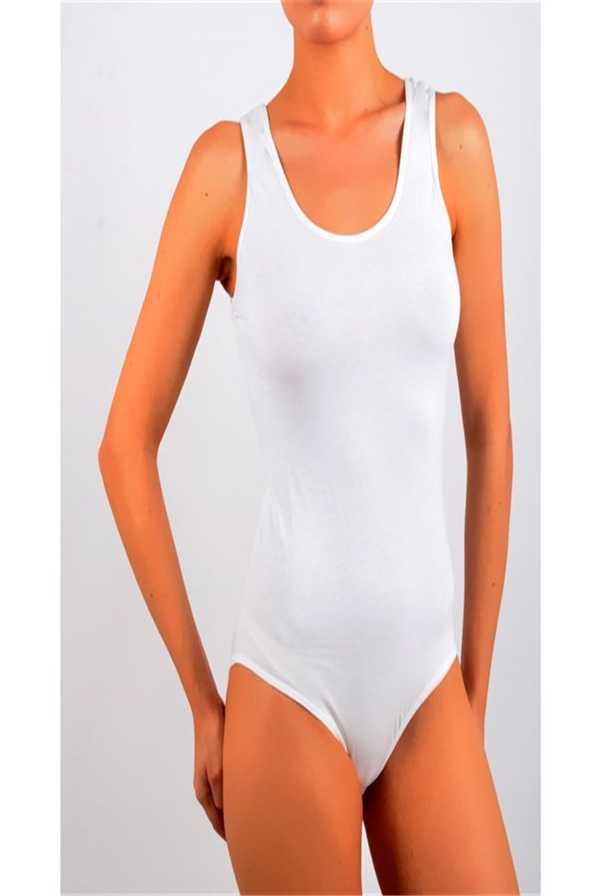 Kadın 2005 Geniş Askılı Modal 3'lü Zıbın