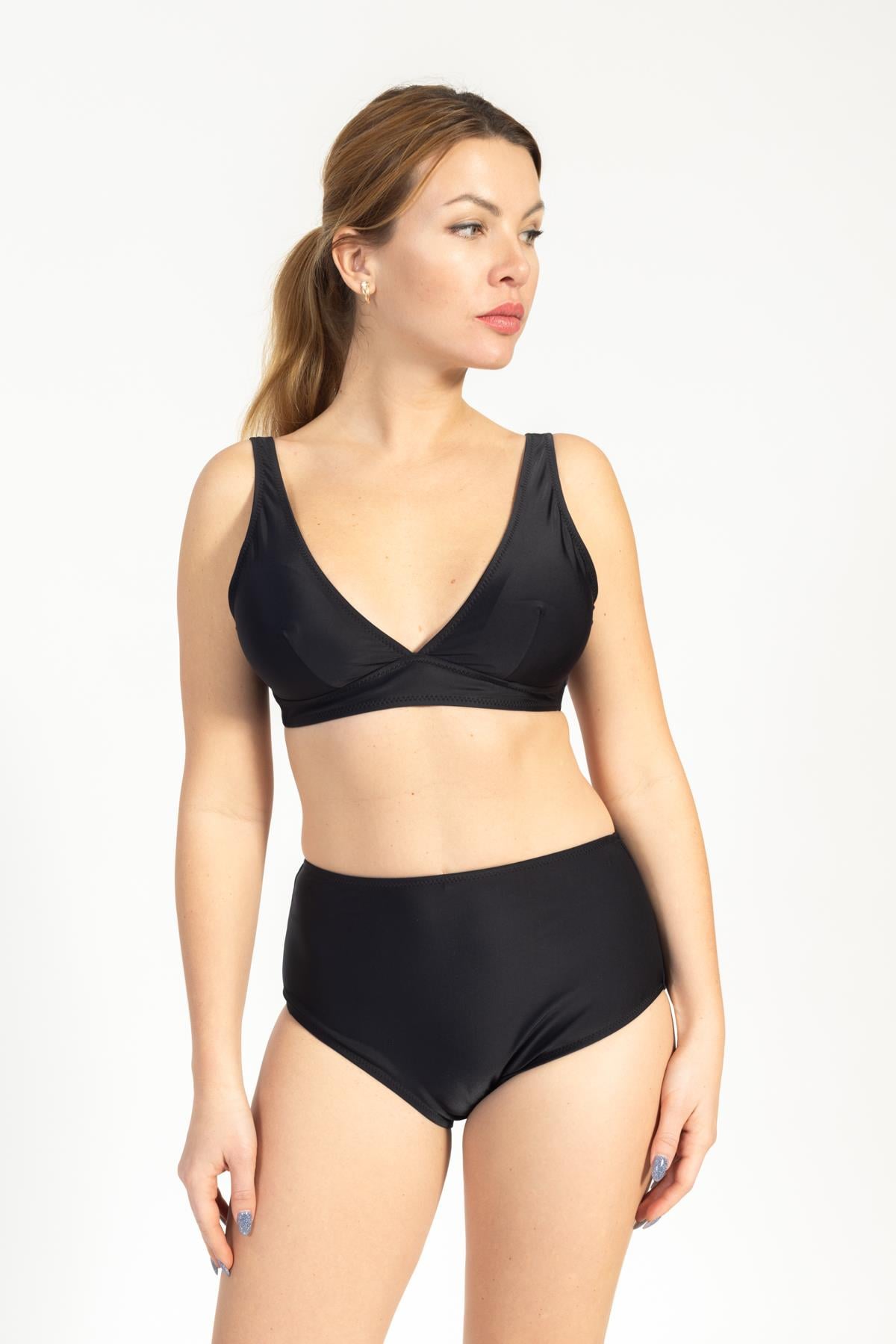 Kadın 749 Minimiser Yüksek Bel Bikini Takımı