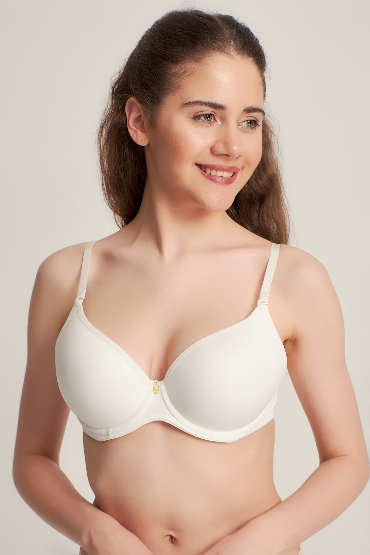 Kadın 9141010 Silikonlu Olympe Push Up Destekli Sütyen