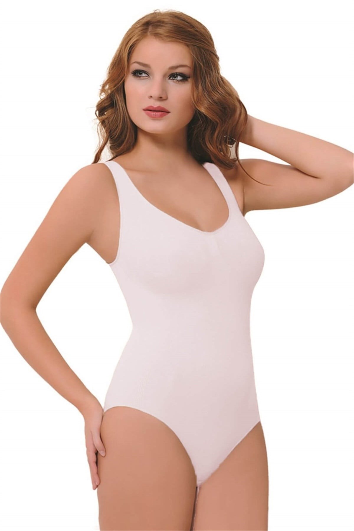 Kadın Nbb 2979 Vücut Şekillendirici Korse Body BEYAZ