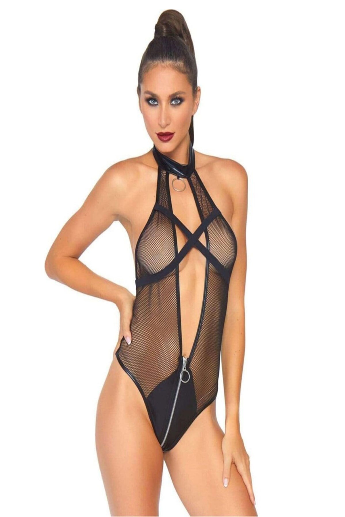 Pemilo 320677 Deri Detaylı Fantazi Mayokini