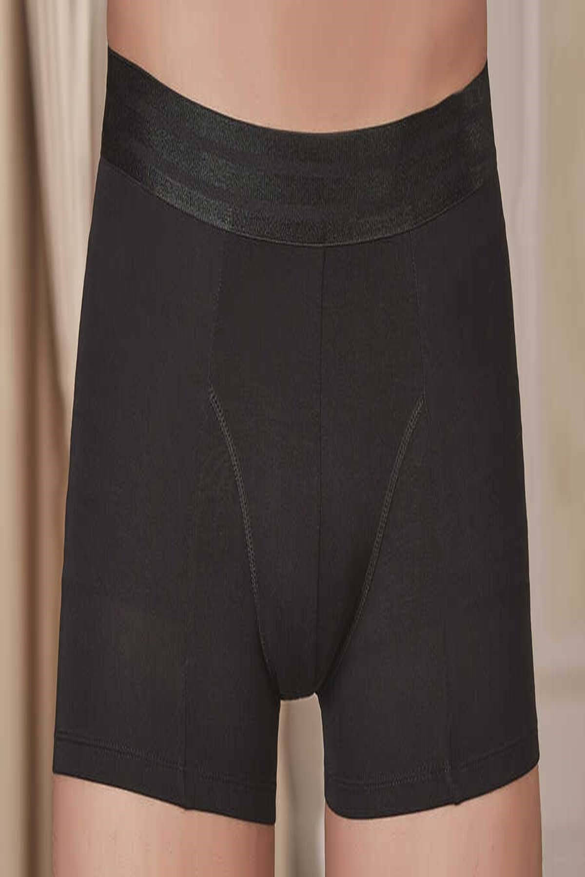 3 Adet Erkek 440669 Mikro Modal Boxer SİYAH