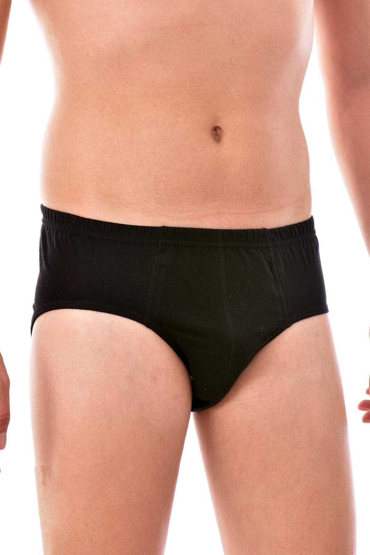 3 Adet Seher 0005 Erkek Penye Slip SİYAH