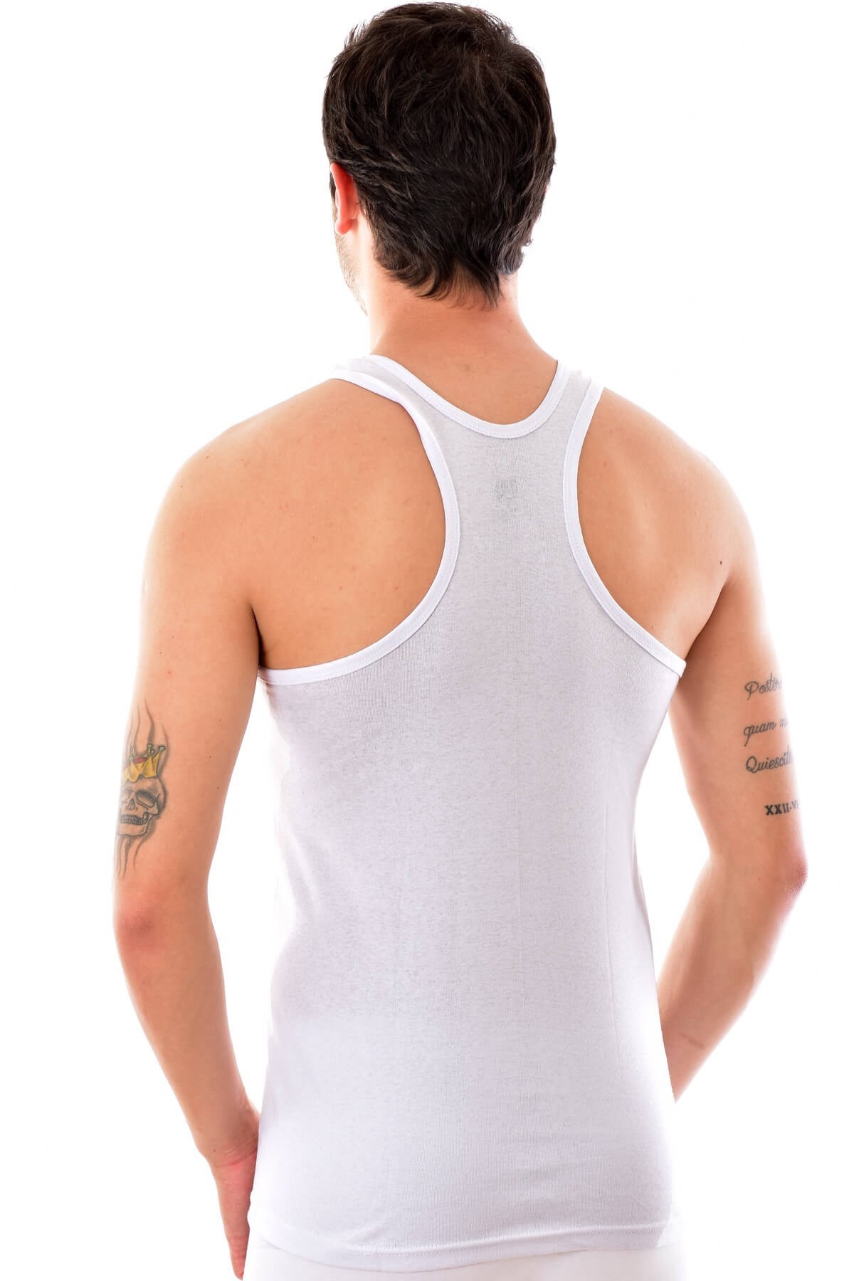 6 Adet Seher 0058  Erkek Spor Atlet BEYAZ