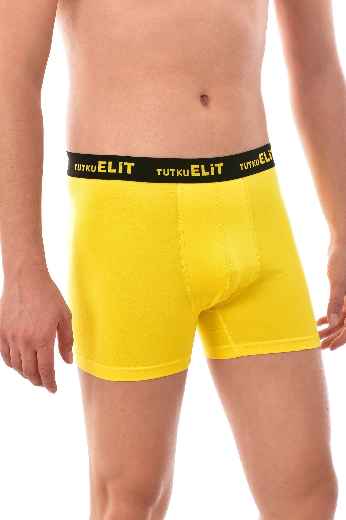 Elit 1252 Erkek Modal Elasthan Boxer SARI