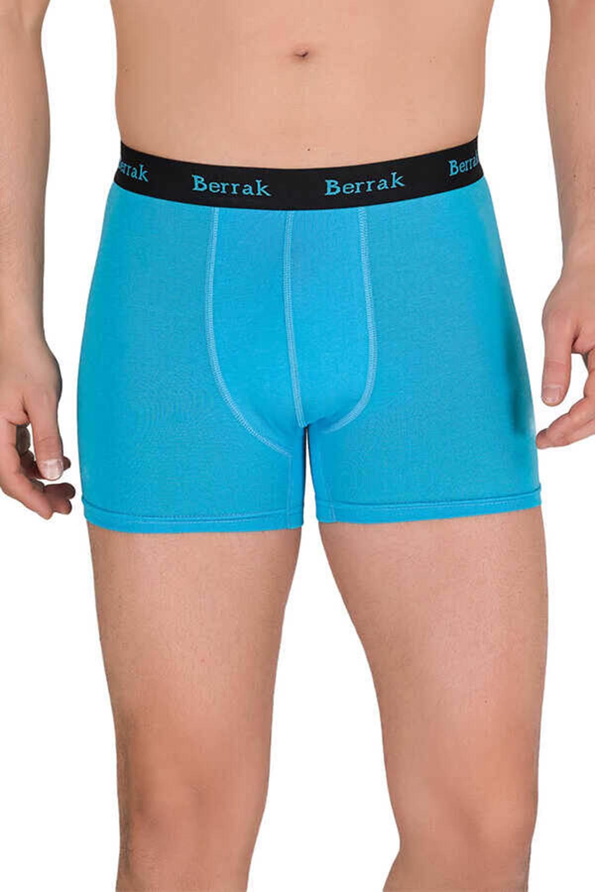 Erkek 440676 Modal Likralı Esnek Boxer MAVİ