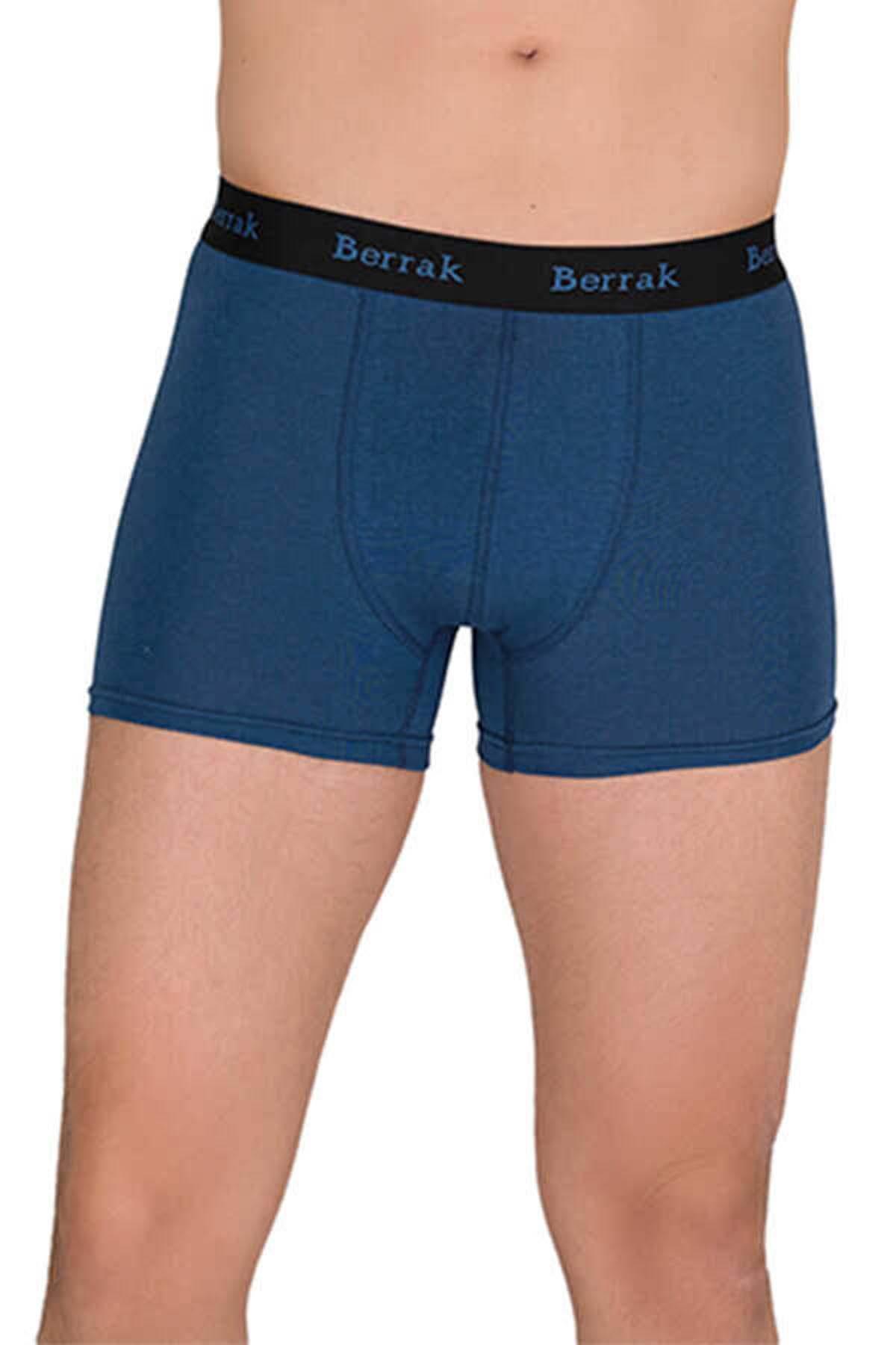 Erkek 440676 Modal Likralı Esnek Boxer İNDİGO
